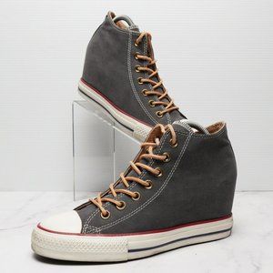 Converse Chuck Taylor All Star Women's Size 10 Hidden Wedge Shoes 551617c